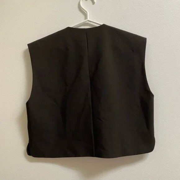 Zara ZW Collection Waistcoat Top L - Picture 11 of 13
